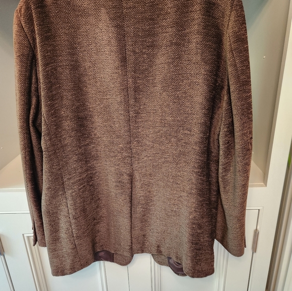 Men's XXL Made in Italy. wool gorgeous soft comfy luxury blazer - Picture 8 of 9